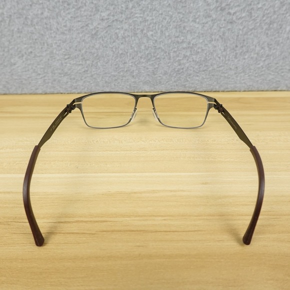 OVVO OPTICS 2880 C447 BROWN GUNMETAL AUTHENTIC FRAMES EYEGLASSES 52-18-140 - Picture 7 of 11